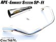 画像18: #☆送料込！ APE50Fi エイプ50FI 専用 マフラー フルエキゾースト マフラー 手曲げ ワンズ管SP (18)