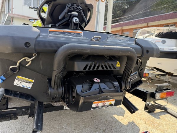 画像2: リボーディングステップ リアラダー 互換品 社外品 295100869 2018年以降のST3ハル 用 RXT RXP PWC Seadoo シードゥー　 (2)