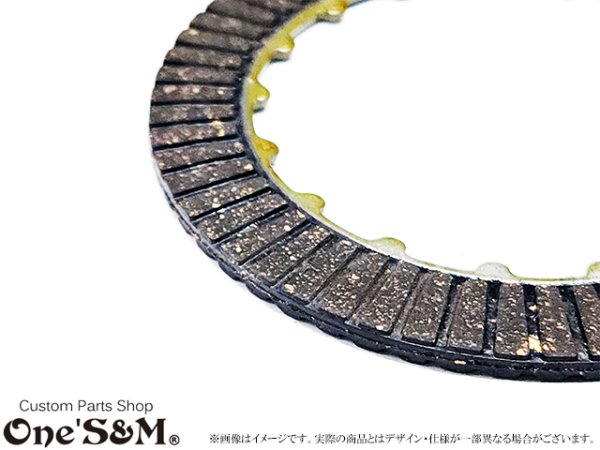 画像5: 88ccまでのボアアップ車対応 強化クラッチプレート フリクションプレート セット (5)