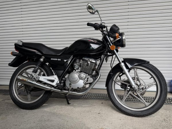 画像1: EN125 専用 マフラー フルエキゾーストマフラー ワンズ管SP (1)