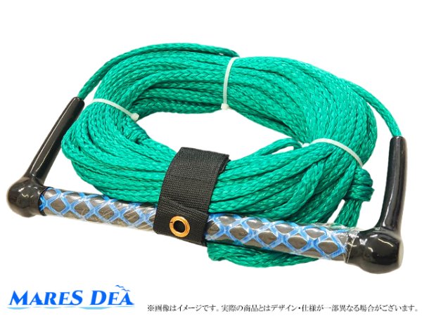 画像4: ウェイクハンドルラインセット 22m20cm ウェイクボード ウェイクロープ ボート用品  ボート用品 (4)