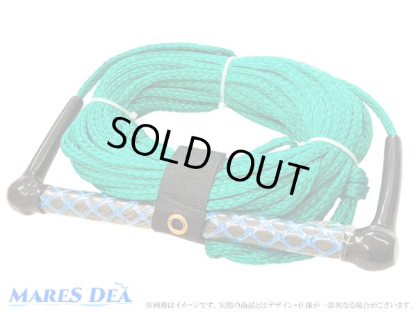 画像4: ウェイクハンドルラインセット 22m20cm ウェイクボード ウェイクロープ ボート用品  ボート用品 (4)