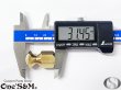 画像3: 真鍮ファッションナットM12 P1.25 ２個セット (3)