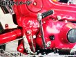 画像5: 社外マフラー用 キックペダル クロームメッキ モンキー系 横型エンジン車用 (5)