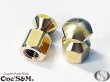 画像1: 真鍮ファッションナットM12 P1.25 ２個セット (1)