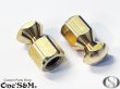 画像6: 真鍮ファッションナットM12 P1.25 ２個セット (6)