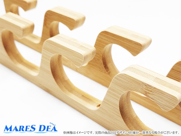 画像4: 竿置き ウッドType 壁掛け ホルダー ロッドスタンド (4)
