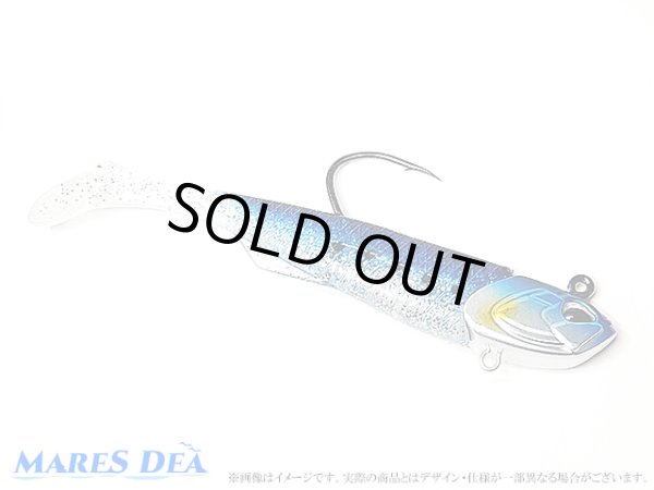 画像1: ジグヘッド重め青い魚 ボート用品 ＠ (1)