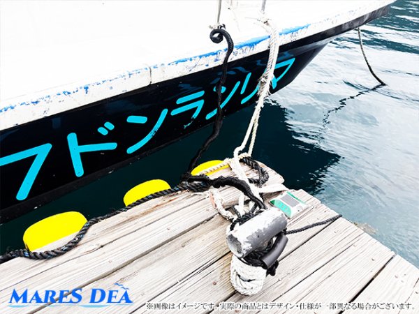 画像6: 係船 係留ロープ バンジードックライン ボート ジェットスキー　通常時-最長 200cm-380cm (6)