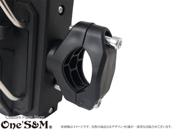 画像4: Φ22.2~1インチハンドル対応 自動調整式ドリンクホルダー 標準500mlのペットボトルなどにも対応 (4)