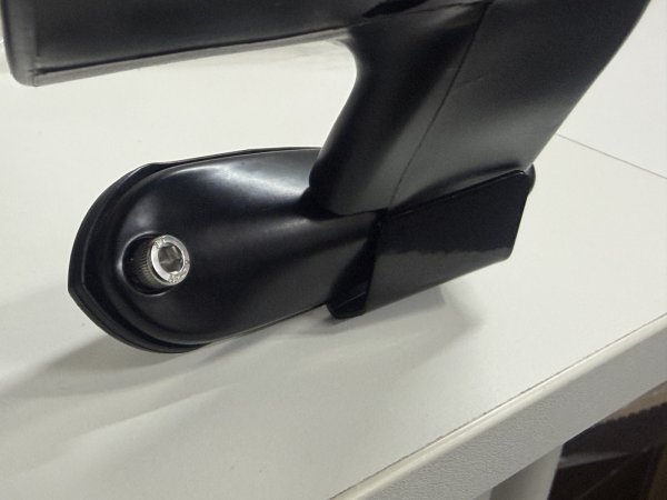 画像2: 垂れ落ち防止 ミラーステーセット ビタローニミラーロケットカウル用 (2)