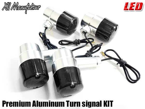 画像17: 送料無料 XII Manufaktur Series CNC アルミ削り出し プレミアム ウインカー ウインカーリレー付き ヨーロピアンウインカー 旧車 ウインカー (17)