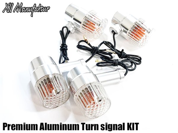 画像19: 送料無料 XII Manufaktur Series CNC アルミ削り出し プレミアム ウインカー ウインカーリレー付き ヨーロピアンウインカー 旧車 ウインカー (19)