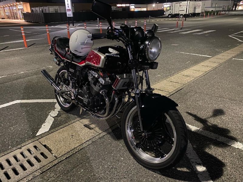 渋いCBX400F発見!!!!