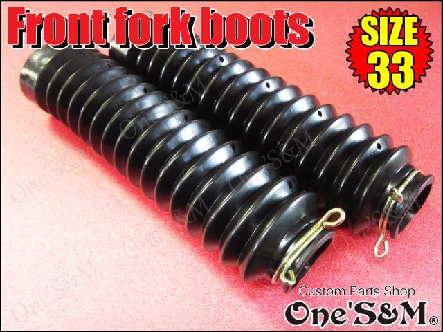 フロントフォークブーツ 33p汎用 Online Shopping One S M