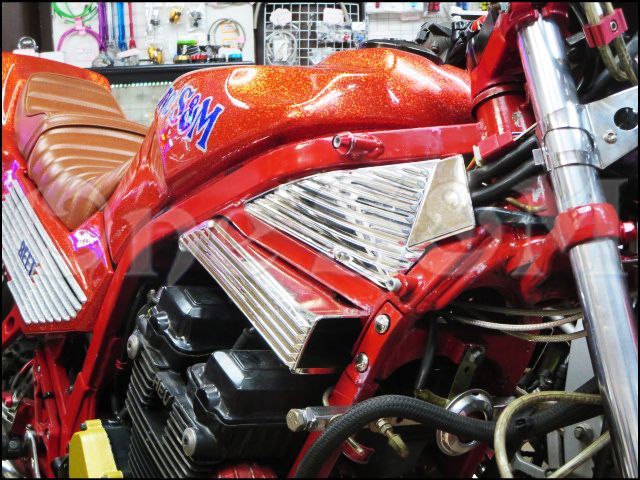 ＣＢＲ４００Ｆ エアーガイド 黒 /ブラック 公式の店舗 9129円