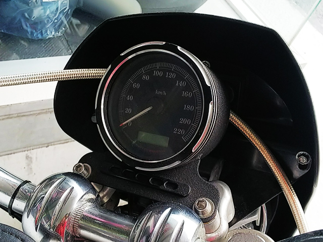 スポスタ純正メーター