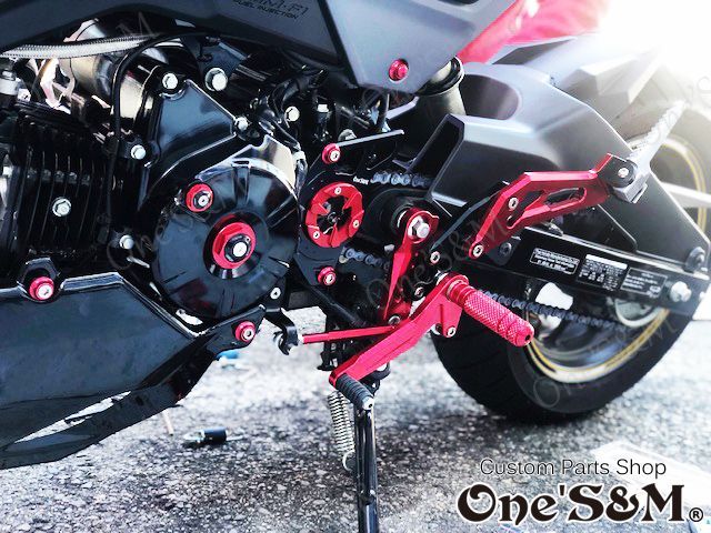 Cnc 5p バックステップ Grom グロム Msx125 Jc61 Jc75 前期 後期対応 Online Shopping One S M