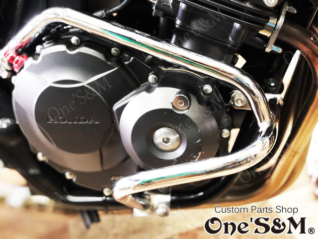 Cb400sf Nc42 Revo 専用 メッキ エンジンガード サブフレーム Online Shopping One S M