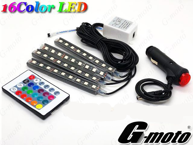 G-moto フットランプ IV LEDスポコンKit 16色 - Online Shopping One'SM®