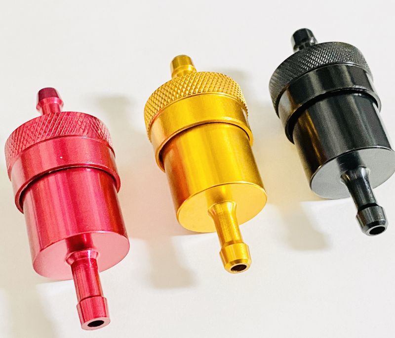 アルミボディー フューエルフィルター 燃料フィルター ガソリンフィルター Online Shopping One S M