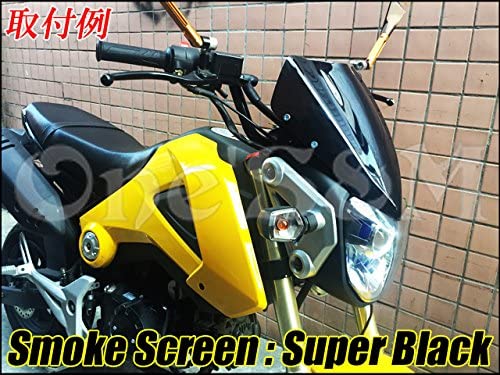 Grom グロム Msx125 前期用 スクリーンバイザー ブラック Online Shopping One S M