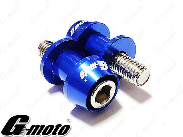 990円 売り切れ必至！ J-Trip ジェイトリップ スイングアームフックボルト 6mm アルミ ブルー JT-