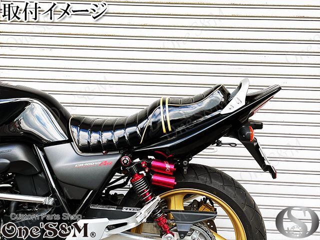 ＮＣ３９　ＮＣ４２　白赤　皮　タックロールシート/ CB400SF