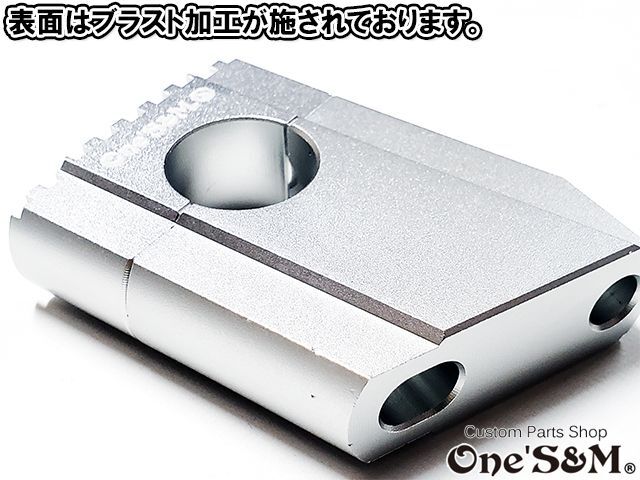 ハンドル クランプ ホルダー セットバック付 黒 35π車対応 D6-22BKB 