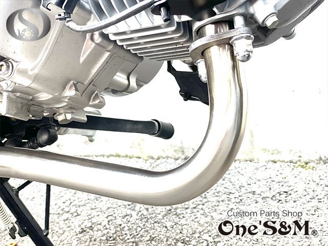 モンキー125 JB02 専用 フルエキゾーストマフラー ワンズ管 デルタロングサイレンサーVer モンキー１２５