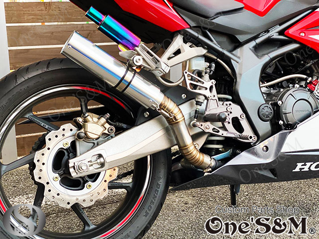 ワンズ管 純正エキパイ専用 50.8mm マフラー　CBR250RR MC51