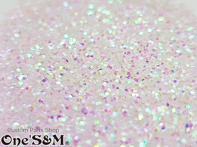 送料込み】高品質六角ラメ フレーク 50g 塗装 カラー:クリア オーロラレインボー - Online Shopping One'SM®