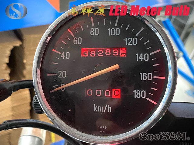ゼファー400 750 1100 カイ対応 高輝度 SMD LED メーター球