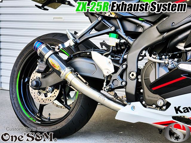 kawasaki  zx25r フルエキゾーストマフラー