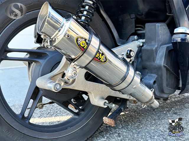 PCX 125 150 オートバイ スクーター 凄まじい エキゾースト